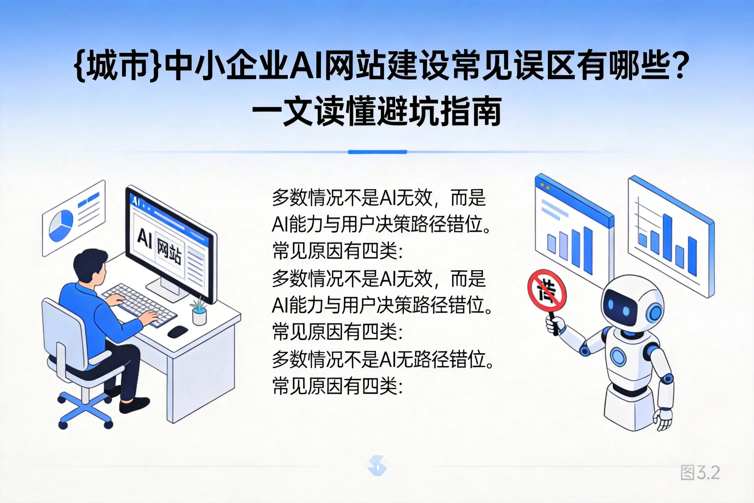 哈尔滨中小企业AI网站建设常见误区有哪些？一文读懂避坑指南