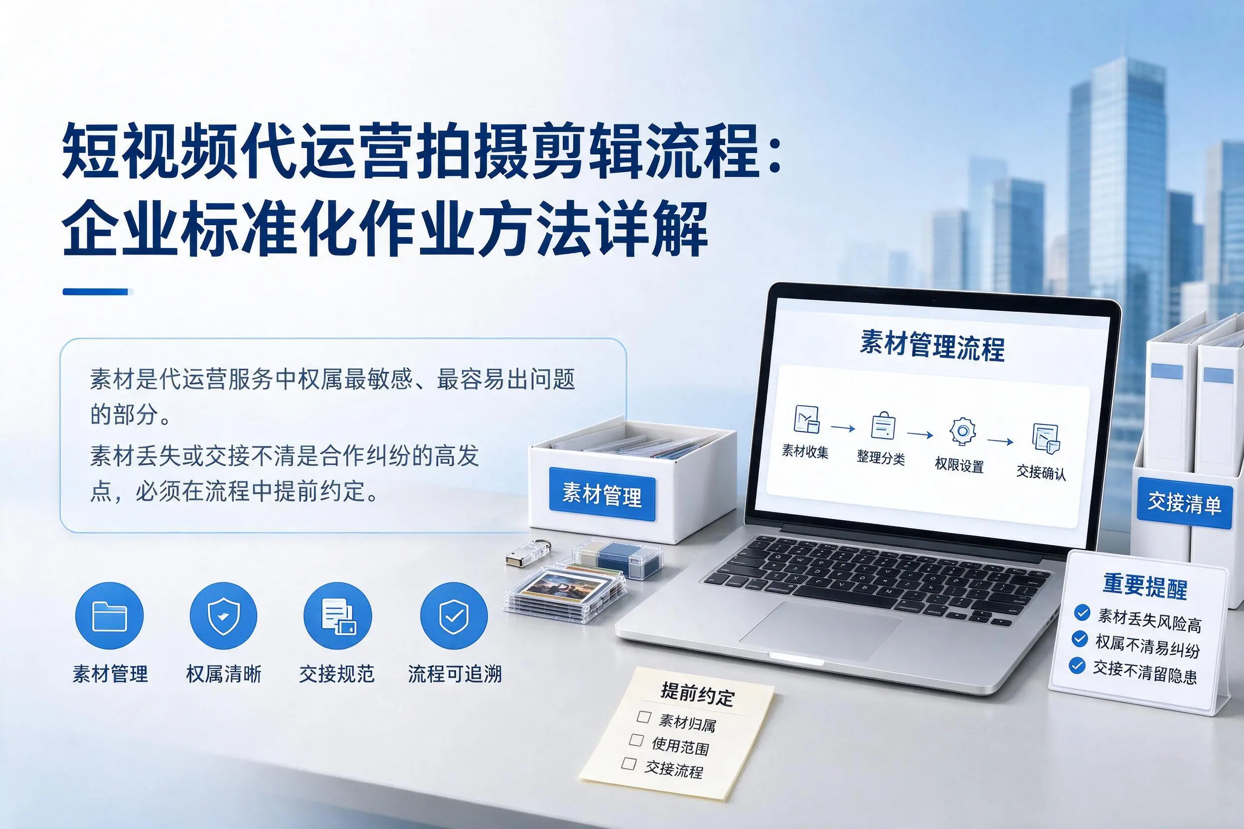 短视频代运营拍摄剪辑流程:哈尔滨企业标准化作业方法详解