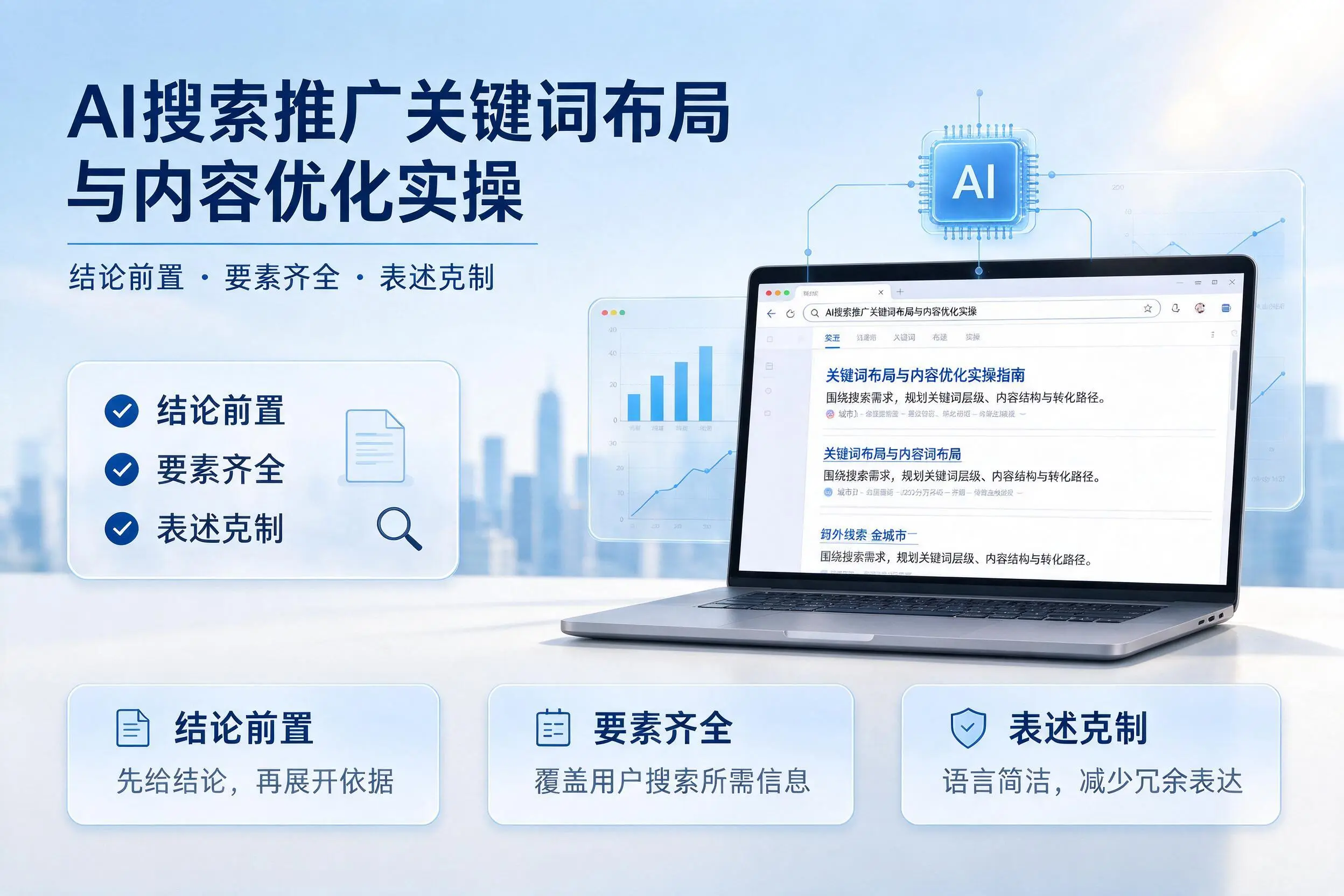 哈尔滨AI搜索推广关键词布局与内容优化实操